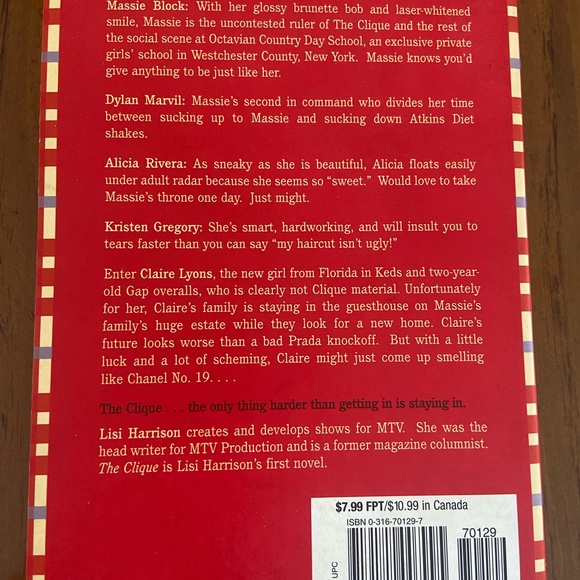 Set of 3 books of a clique novel by Lisi Harrison - Picture 5 of 7